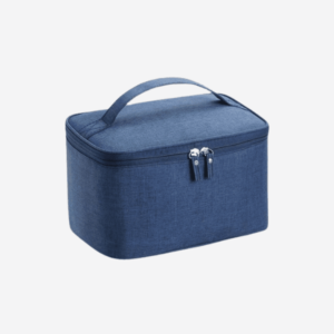 Trousse de toilette homme bleu - Segment Soigné